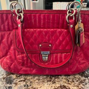 Pink Coach Purse